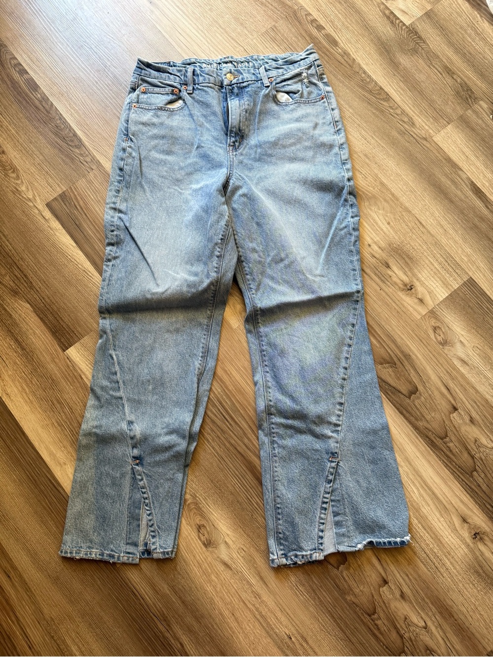 American Eagle Outfitters Light Blue Flare Jeans